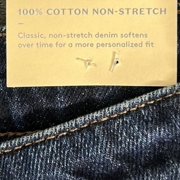 NWT Universal Thread Relaxed Wide Leg Jeans Sz 2R Blue Dk Wash 100% Cotton #179S - Picture 8 of 12